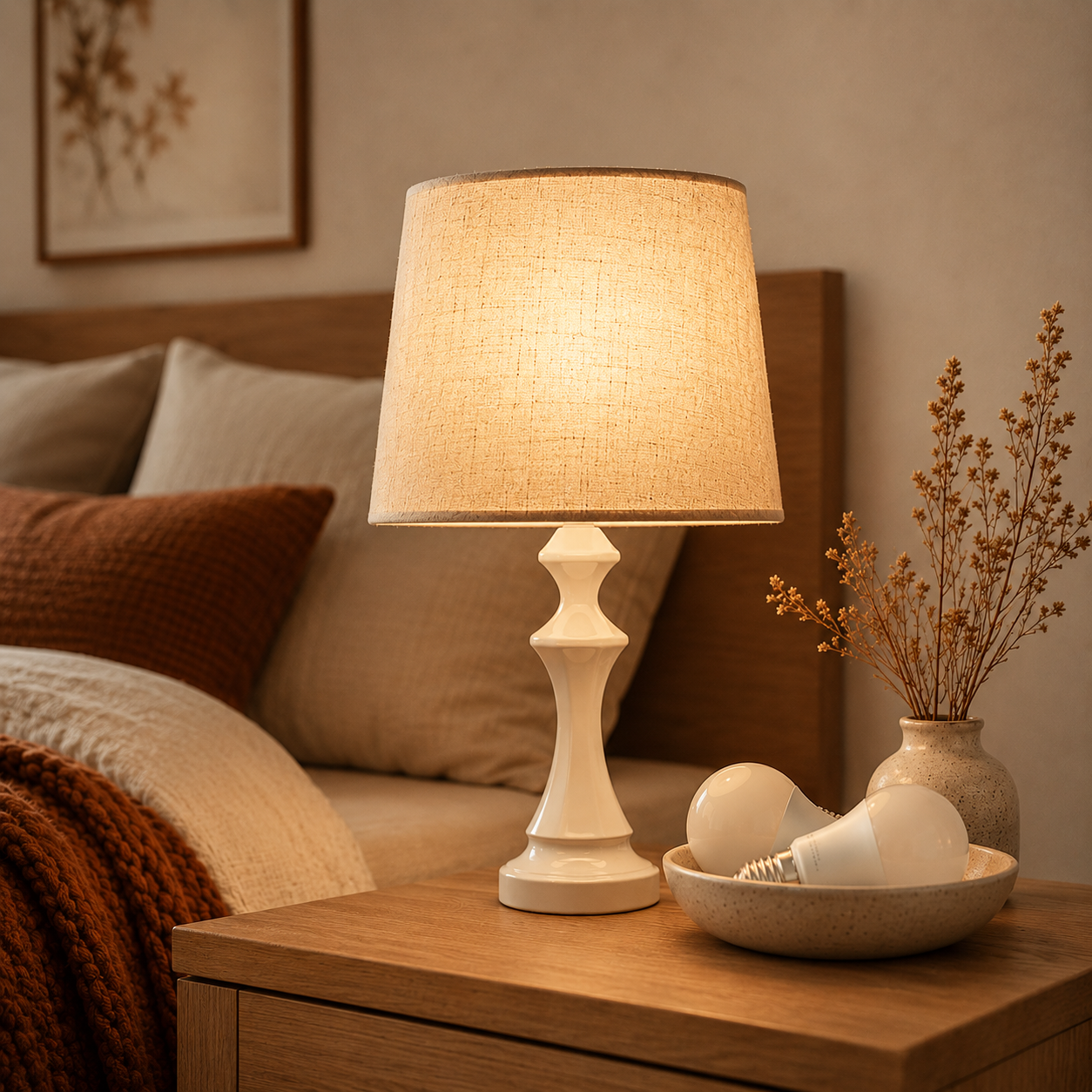 Warm White LED Bulbs (2700K)