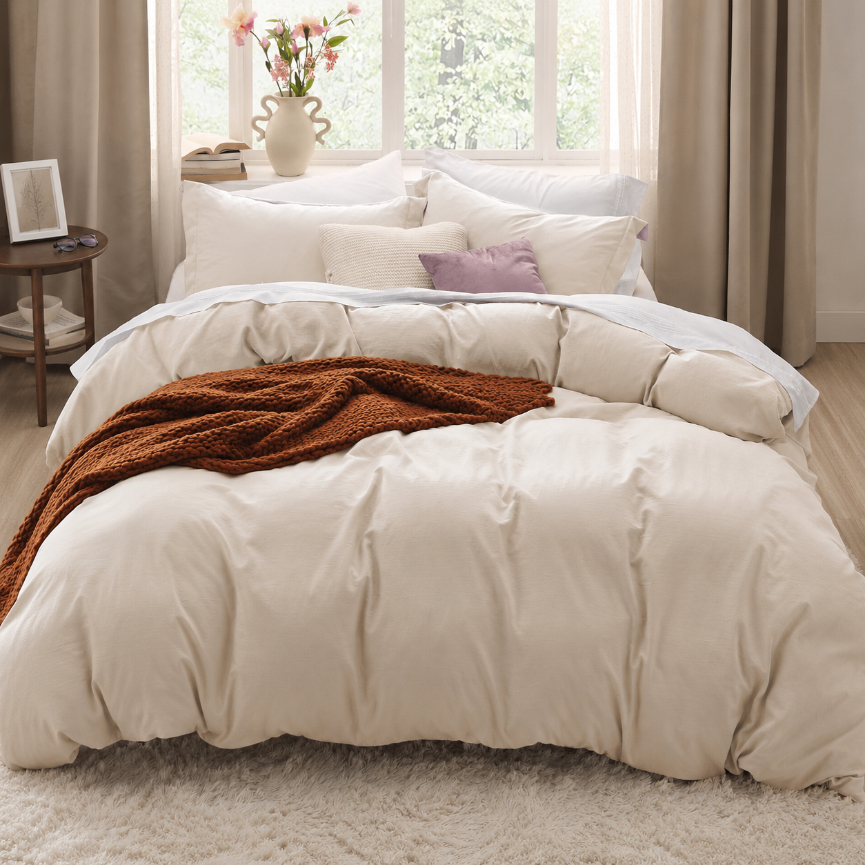 Linen Duvet Cover Set