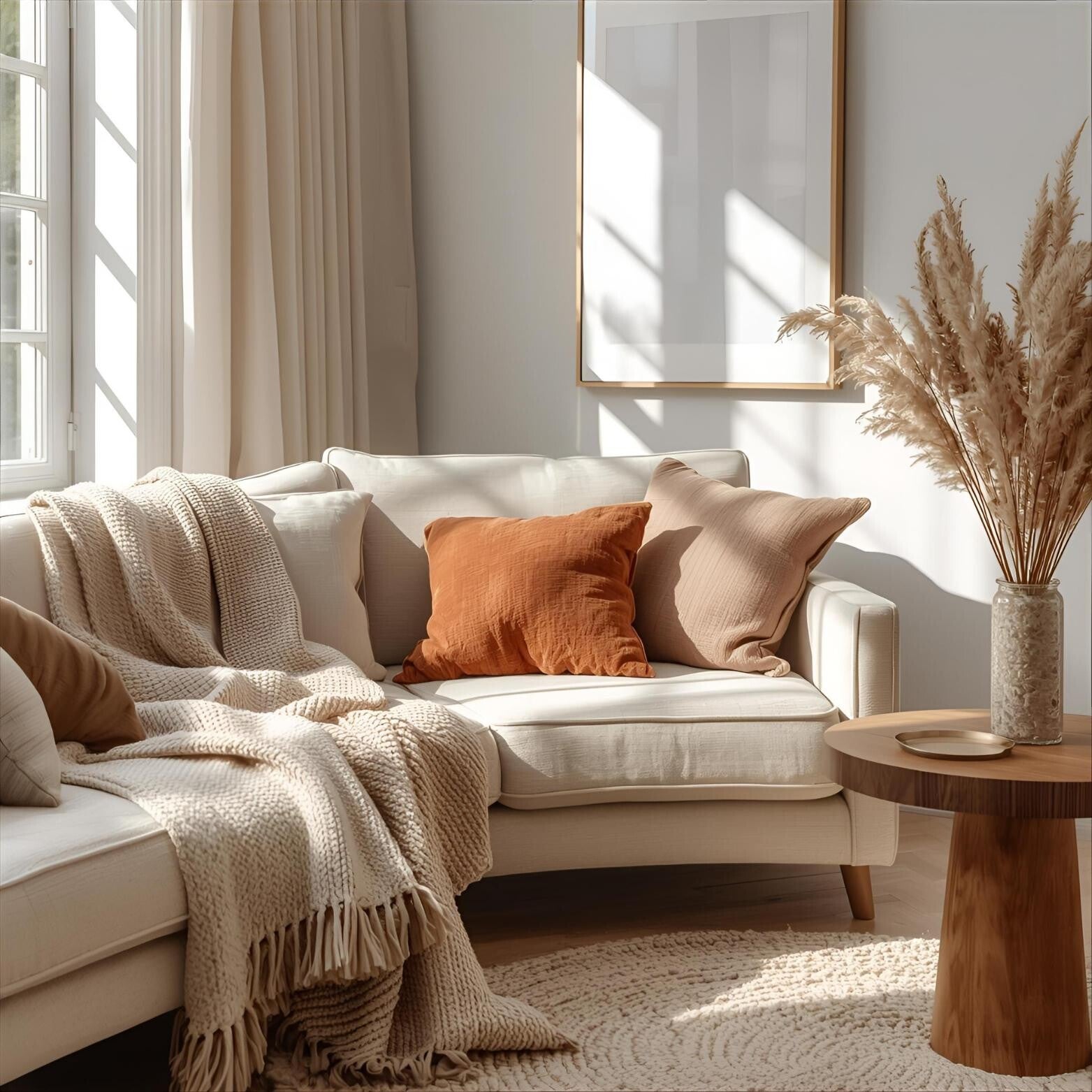 Add Cozy Texture with Lightweight Throws
